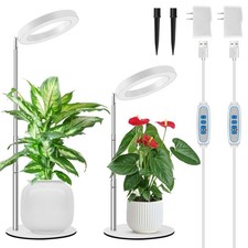 Grow Lights for Indoor Plants, 80 LEDs Full Spectrum Plant Lights for Indoor ...