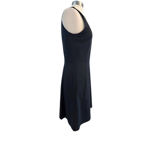 Theory Damen Abell Agustin schwarz Wollmischung ärmelloses Kleid 10 gebraucht, in einwandfreiem Zustand - Bild 2 von 13