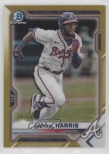 2021 Bowman Draft Chrome Gold Refractor 29/50 Michael Harris II #BDC-86 0m8