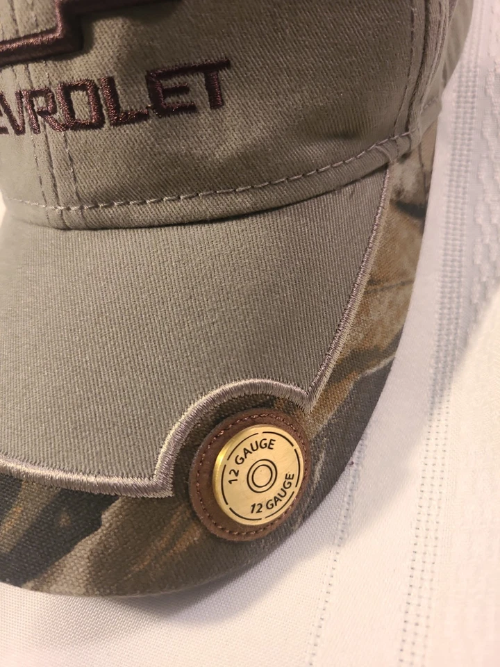 Chevrolet Chevy Camouflage 12 Gauge Baseball Strapback Mütze Kappe gesticktes Logo - Bild 2 von 4