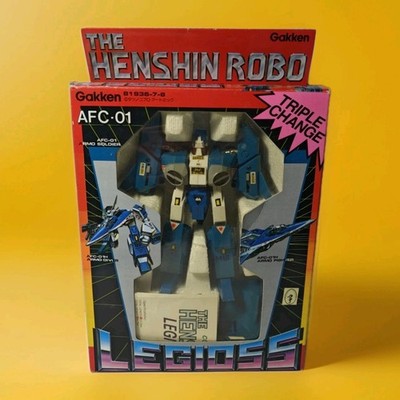 Vintage 1983 The Henshin Robo AFC-01 Legioss Triple Changer figure