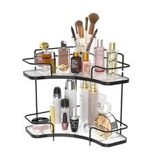 2 Tier Corner Bathroom Counter Organizerskincare Makeup Organizerbathroom Counte