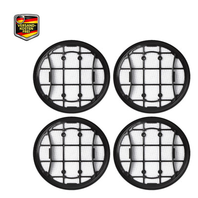 Hepa Filter 4er Set Ersatz für Philips VC 7000 8000 XC7053 XC7055 XC8055 Staubsa