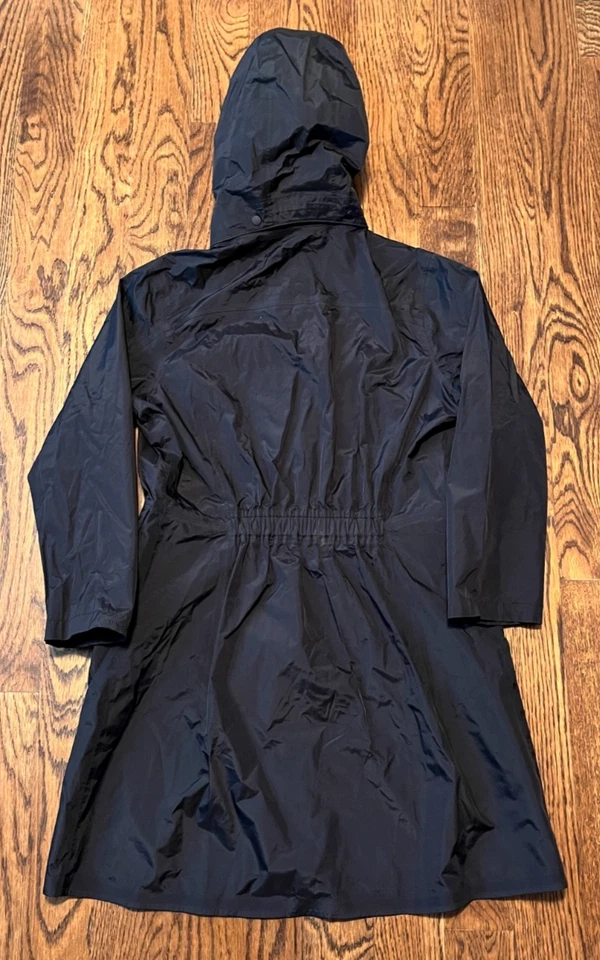 Gabardina Patagonia Torrentshell para mujer grande impermeable H2No negra con capucha Foto 2 de 3