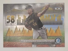 2024 Bowman Chrome - Anthony Solometo - #BTP-58 - Bowman Scout's Top 100