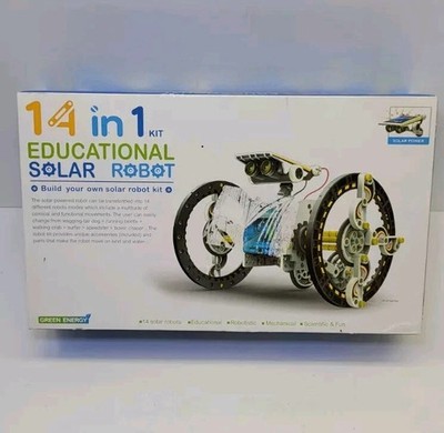 14-in-1 Solar Roboter Kit MINT Erziehungswissenschaft Zum Selbermachen Bauspielzeug für Kinder Geschenk