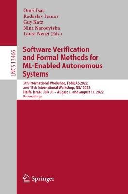 Softwareverifizierung und formale Methoden für ML-fähiges Auton... - 9783031212215