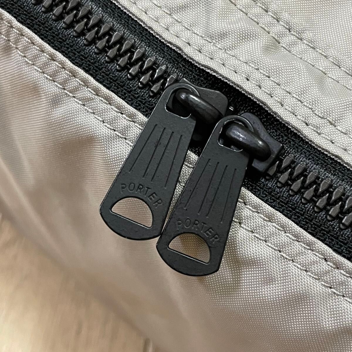 Margaret Howell x Porter Shoulder Crossbody Bag Gray Light Weight