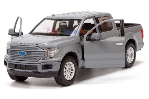 MOTORMAX 79364 2019 FORD F-150 LIMITED CREW CAB PICK UP TRUCK 1/27 DIECAST GRAY - Picture 4 of 12