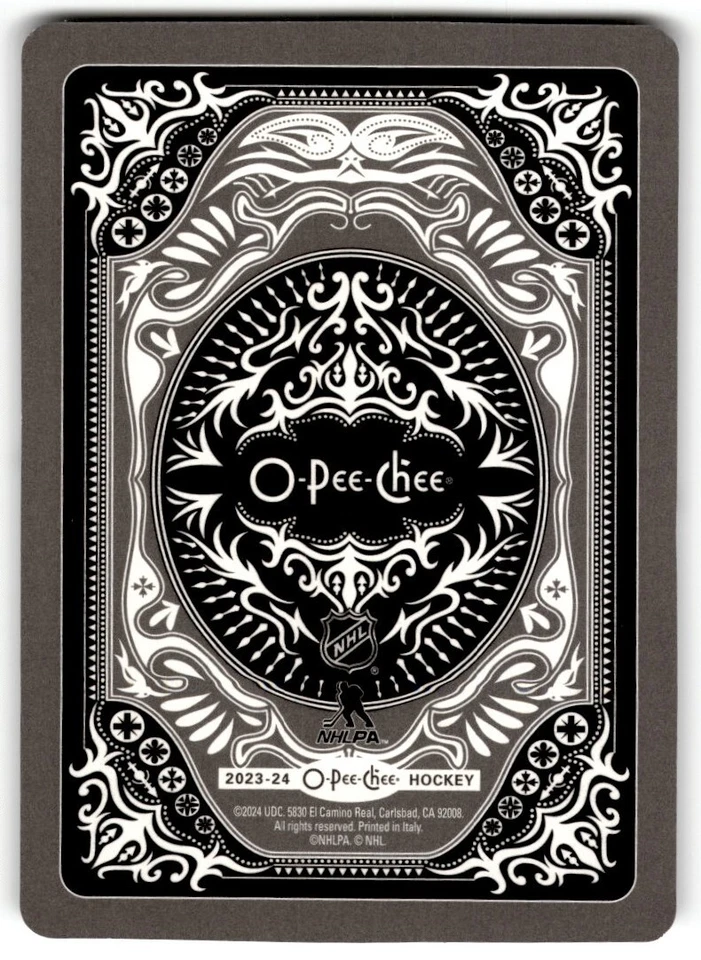 2023-24 O-Pee-Chee Playing Cards Tim Stutzle #4D Ottawa Senators - Image 2 of 2