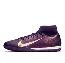 Nike Zoom Mercurial Superfly 10 Academy KM TF HI Top Soccer Cleats FQ8333-500
