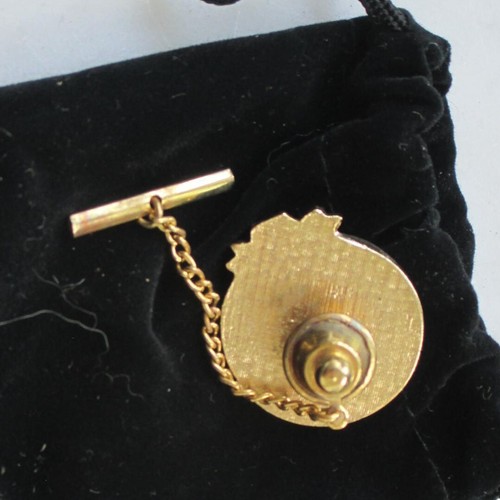 Bill Clinton 1997 Inaugurazione Tie Tack Spilla Campidoglio Sigillo, Presidenziale - Foto 2 di 2