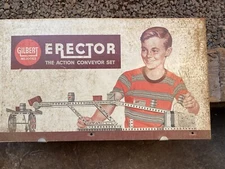 Gilbert Erector Set No 10063 Rocket Launcher Jet Plane Motor
