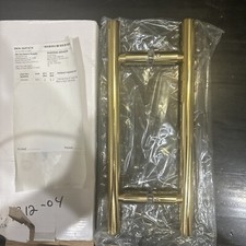 CRL Polished Brass 8" Ladder Style Shower Door Handle