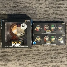 Kidrobot South Park Anatomy Figure Lot Dead Kenny NTWRK Glow Convention 4-Pack