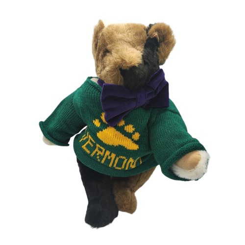 "Oso de peluche articulado a rayas Vermont Teddy Bear Company bloque de color 15"" posable" - Imagen 2 de 7