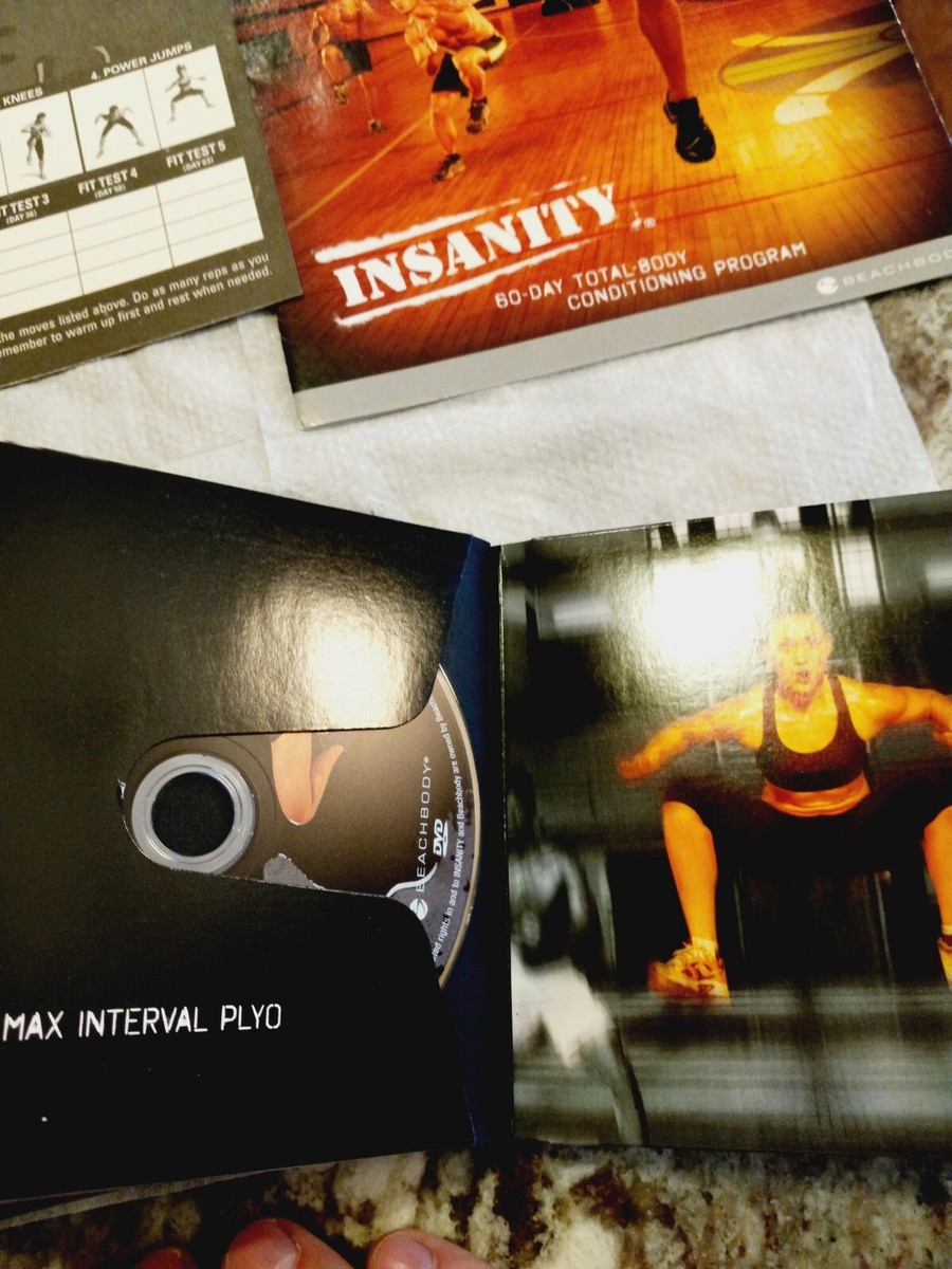 BeachBody - Insanity Workout Program - 10 Disc DVD + 3 = 13 total