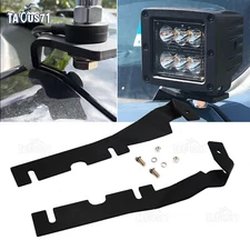 For Dodge RAM 1500 2500 3500 LED Light Pod A Pillar Hood Ditch Bracket Mount