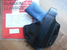 Cobra  NYPD8 OWB,Leather Holster S&W M&P Compact 9/40 Right Black T115