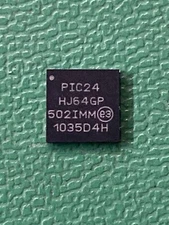 (10 PCS) MICROCHIP PIC24HJ64GP502 Integrated Circuit Microcontroller New in Tape