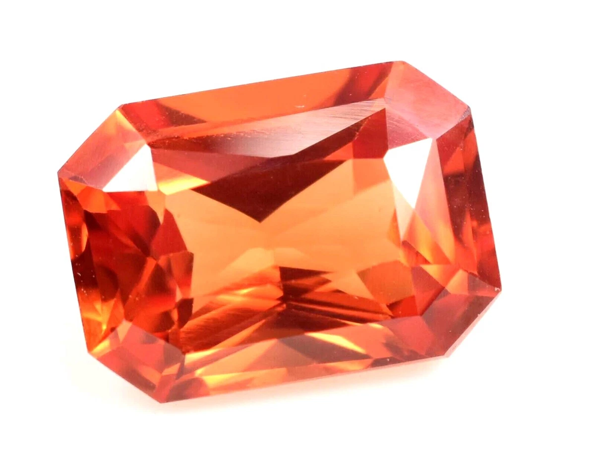 10.10 Ct Fiery Orange Red Sphalerite 100 Natural Unheated Sparkling Gemstone