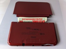 NINTENDO NEW 3DS XL NEW3DSXL RED / Burgundy Top  Battery Cover Housing Shell
