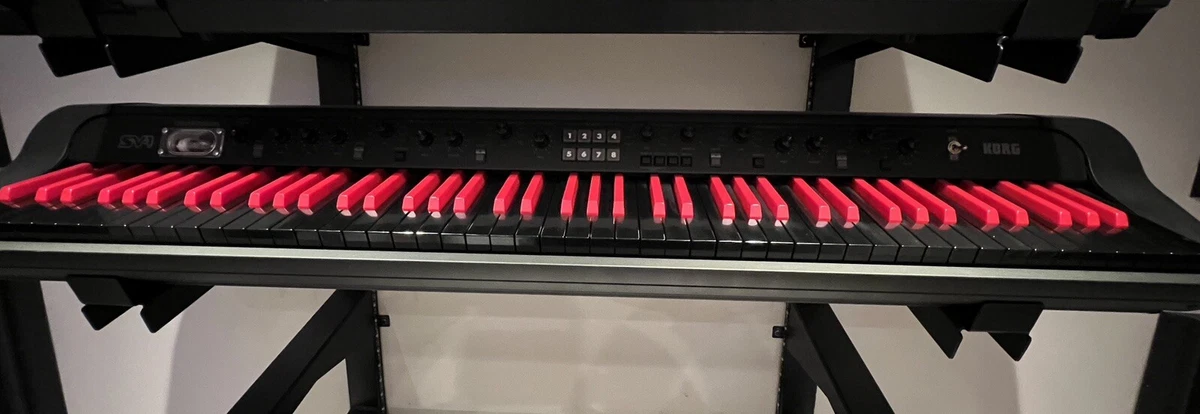 Korg SV-1 88 - Black/Red Reverse Keys Limited Edition