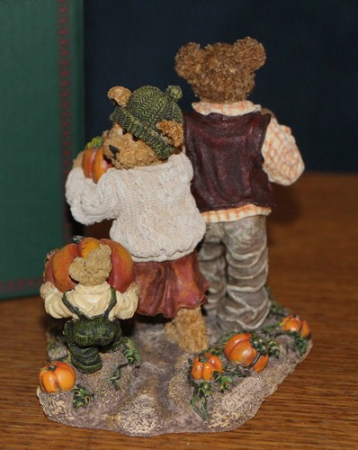 Boyds Bears Bearstone Figurine, Jim Jody and Nicole, Biggest Ambitions #228438 - Picture 3 of 10