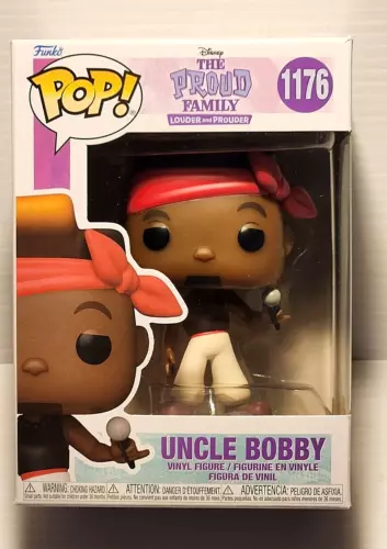Funko Pop! Uncle Bobby #1176 The Proud Family Vinyl Figure 2022 Louder & Prouder