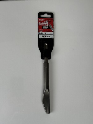 Milwaukee Sledge SDS Plus Mortar Knife 3/8'' x 8'' Tool 48-62-6049 NEW 