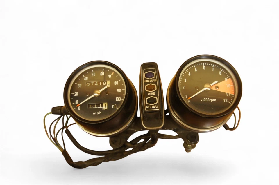 Conjunto/velocímetro/tacómetro calibre 360 Honda cl360 cl *AH6 Foto 4 de 4