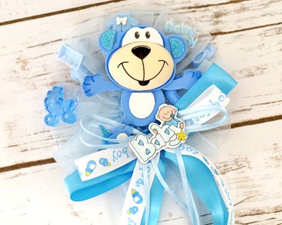 baby shower corsage for boy