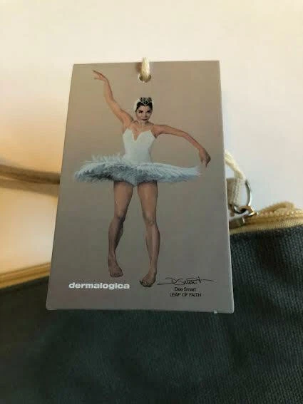 Dermalogica Make Up Case Bag Leap of Faith Collaboration Dee Smidte Cream New - image 3 of 4