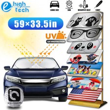 Foldable Car Windshield Sun Shade Visor Auto Front Window UV Block Shield Cover
