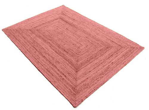 Rug Carpet Braided jute Red runner modern living area outdoor decor rugs - Picture 8 of 8