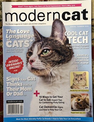 MODERN CAT MAGAZINE Spring Summer 2024 The Love Language Of Cats