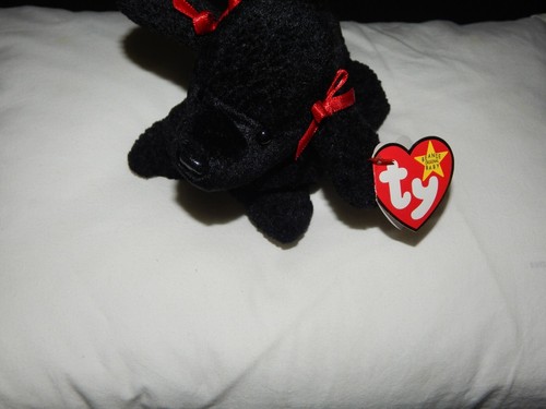 Collectible Ty Beanie Babies 8* Gigi the Poodle - Picture 3 of 4