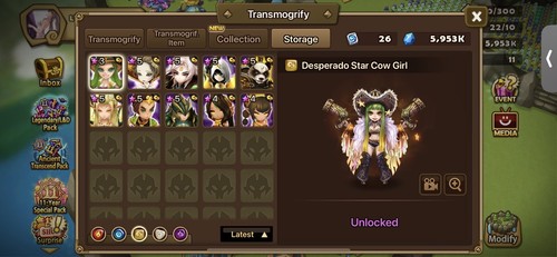 Summoners War Global Account P2/c1 Ragdoll Triple Ld5 Op Runes - Picture 8 of 21