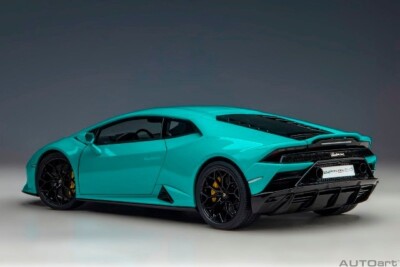 79211 AUTOart 1:18 Lamborghini Huracan EVO turquoise blue model