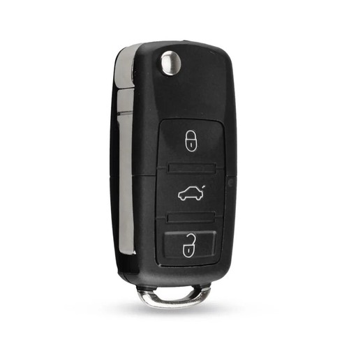 3 Button Flip Key Remote Fob Case Housing Shell For Seat Leon MK2 2006 - 2012 - Picture 10 of 12