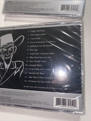 6 CDs- Conway Twitty, Hank Williams George Jones, Jerry Lee Le & Waylon Jennings - Imagen 5 de 14