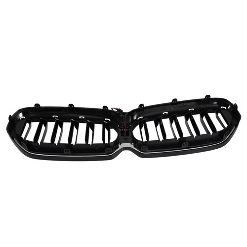 Parachoques delantero riñón luz LED parrilla para BMW 530i G30 G31 2021-23 - Imagen 8 de 15