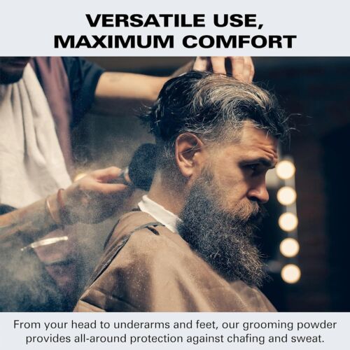 Bump Patrol Barber Pro Grooming Powder - Talc Free Hair and Body Powder for Men - Picture 6 of 7