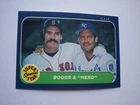1986 Fleer baseball George Brett Wade Boggs card #634 NM or better