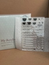 Close to My Heart Photopolymer Stamp Set Year Noted C1618 NIP