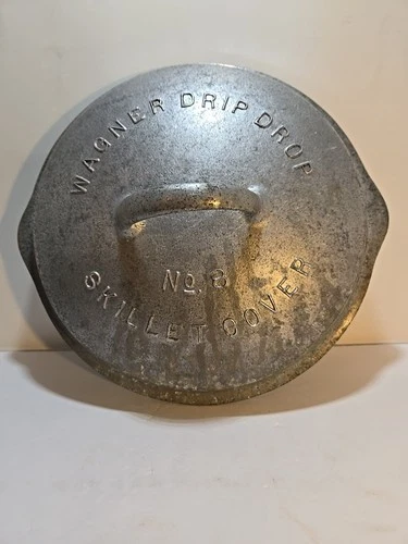 Wagner Drip Drop Aluminum No.8 Skillet Cover. Lid Only