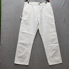 Dickies Men Pants 36X30 White Utility Carpenter Painter Sherwin Williams NWT