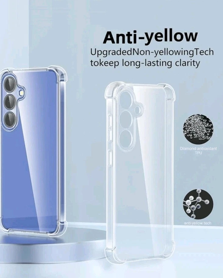 Set di 2 Pellicole, E custodia protettive compatibili con Galaxy A50. Ott Qualit - Immagine 3 di 4