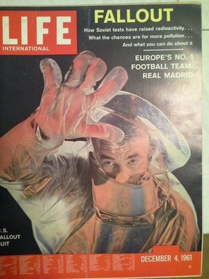 Life International December 4, 1961 ,U.S. Fallout Suit Life International Magazi