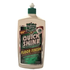 Holloway House Quick Shine Floor Finish 27 fl oz Open Bottle Approx 22 Oz Left